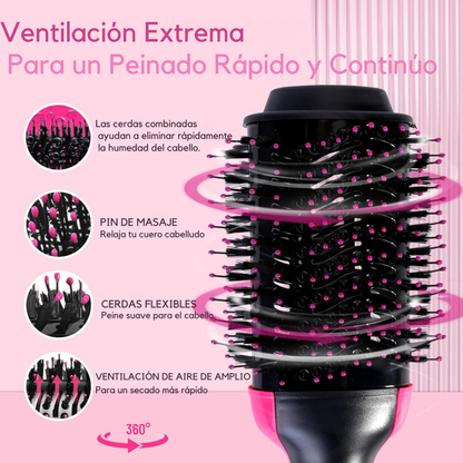 Cepillo Secador de Pelo 3 en 1